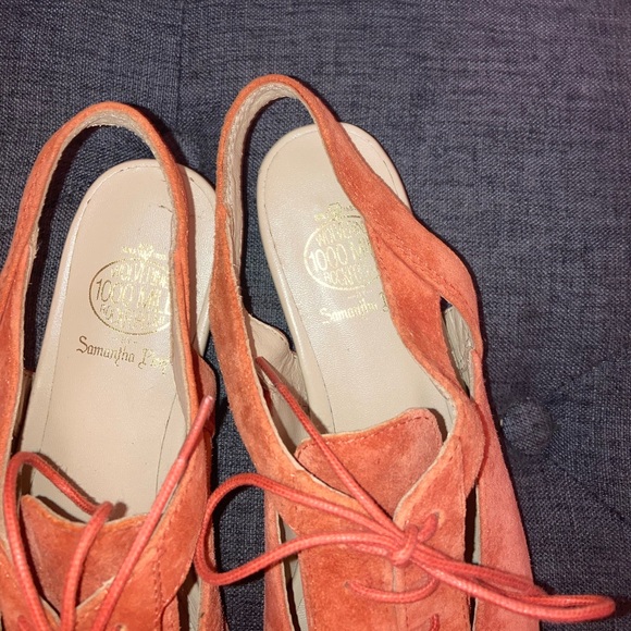 Samantha 1000 Wolverine oxford sling backs - Picture 4 of 9